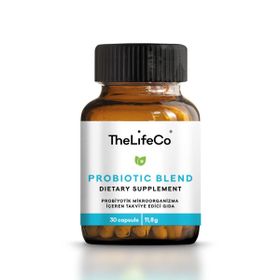 TheLifeCo Probiotic Blend Probiyotik Mikroorganizma İçeren 30 Kapsül