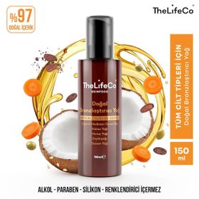 Thelifeco Skinfood Değerli Yağlar Serisi 150 ml Doğal Bronzlaştırıcı Yağ