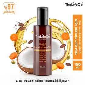 Thelifeco Skinfood Değerli Yağlar Serisi 150 ml Doğal Bronzlaştırıcı Yağ