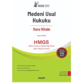 Themis 2023 Medeni Usul Hukuku Soru Kitabı-Seçkin Yayınları