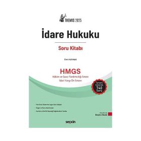 Themis İdare Hukuku Soru Kitabı Ümit Kaymak Nisan 2022 Seçkin Yayınevi