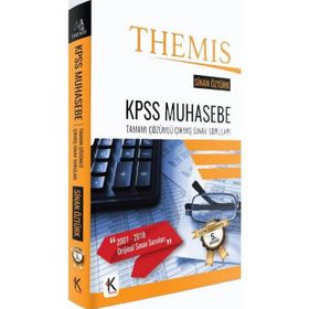 Themıs KPSS Muhasebe Tamamı Çözümlü Çıkmış Sınav Soruları - Sinan Öztürk