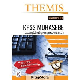 Themıs KPSS Muhasebe Tamamı Çözümlü Çıkmış Sınav Soruları - Sinan Öztürk