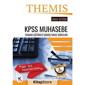 Themıs KPSS Muhasebe Tamamı Çözümlü Çıkmış Sınav Soruları - Sinan Öztürk