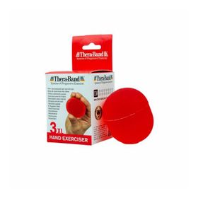 Thera-Band 12340 Kırmızı Hand Exerciser Xl El Güçlendirici Jel Egzertsiz Topu Hafif Sert