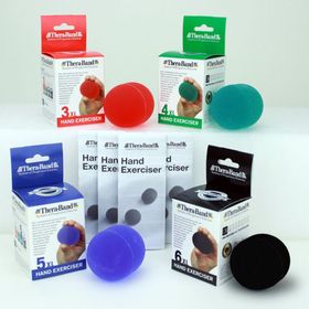 Thera-Band 12342 Mavi Hand Exerciser Xl El Güçlendirici Jel Egzertsiz Topu Çok Sert