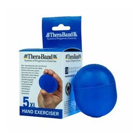Thera-Band 12342 Mavi Hand Exerciser Xl El Güçlendirici Jel Egzertsiz Topu Çok Sert