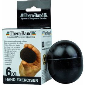 Thera-Band 12343 Siyah Hand Exerciser Xl El Güçlendirici Jel Egzertsiz Topu Extra Çok Sert