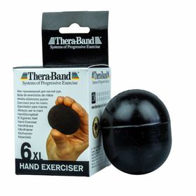 Thera-Band 12343 Siyah Hand Exerciser Xl El Güçlendirici Jel Egzertsiz Topu Extra Çok Sert