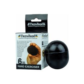 Thera-Band 12343 Siyah Hand Exerciser Xl El Güçlendirici Jel Egzertsiz Topu Extra Çok Sert