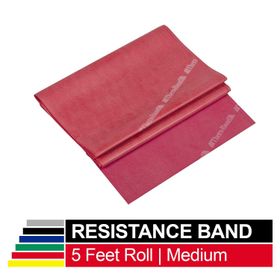 Thera-Band 20530 Kırmızı Egzersiz Bandı 1.5 Metre Orta Sert