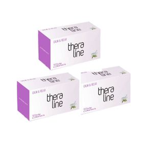 Thera Line 20 Adet 3 Kutu Fonksiyonel Bitki Çayı Calm Relax Poşet Çay Bitkisel Destek