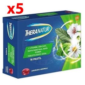 Theranatur Ahududu Aromalı 5x16 Pastil
