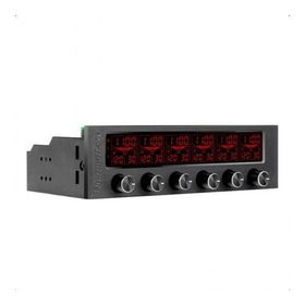 Thermaltake AC-024-BN1NAN-A1 Commander F6 RGB LCD Ekranlı Multi Fan Kontrol Ünitesi
