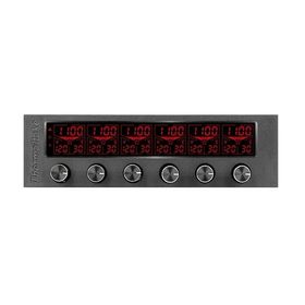 Thermaltake AC-024-BN1NAN-A1 Commander F6 RGB LCD Ekranlı Multi Fan Kontrol Ünitesi
