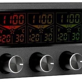 Thermaltake AC-024-BN1NAN-A1 Commander F6 RGB LCD Ekranlı Multi Fan Kontrol Ünitesi