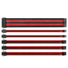 Thermaltake AC-048-CN1NAN-A1 TtMod Siyah-Beyaz Power Supply Sleeved Kablo Seti