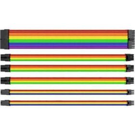 Thermaltake AC-049-CN1NAN-A1 TTMod Rainbow Power Supply Sleeved Kablo Seti