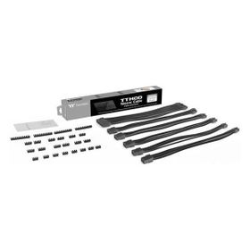 Thermaltake AC-052-CN1NAN-A3 16 AWG Ttmod Black Power Supply Sleeved Kablo Seti