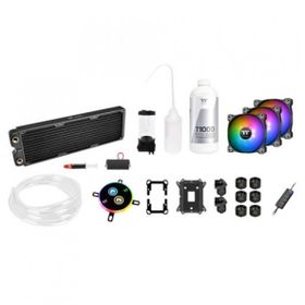 Thermaltake AM4 LGA2066 Pacific C360 DDC ARGB 3x120 mm Fanlı Soft Tube Custom Sıvı Soğutma Kiti