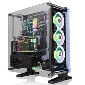 Thermaltake DistroCase 350P CA-1Q8-00M1WN-00 RGB Fanlı ATX Gaming Bilgisayar Kasası