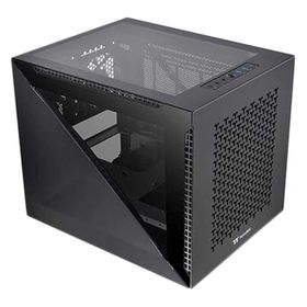 Thermaltake Divider 200 TG Air CA-1V1-00S1WN-01 Fanlı Siyah Micro ATX Gaming Bilgisayar Kasası