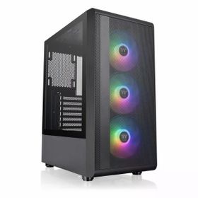 Thermaltake S200 TG 550W 80+ USB 3.2 ARGB Atx Mid Tower Siyah Kasa