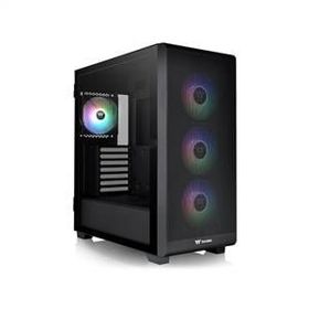Thermaltake S250 TG CA-3Y6-75M1WE-00 ARGB Fanlı 750 W Siyah E-ATX Gaming Bilgisayar Kasası