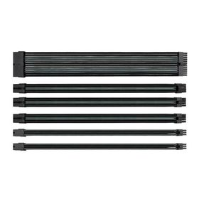 Thermaltake Uzay Grisi Siyah Sleeved Kablo Seti