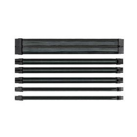Thermaltake Uzay Grisi Siyah Sleeved Kablo Seti