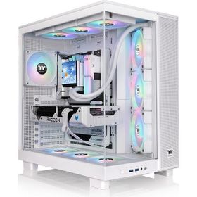 Thermaltake View 380 XL CA-11E-00M6WN-00 ARGB Fanlı Beyaz ATX Gaming Bilgisayar Kasası