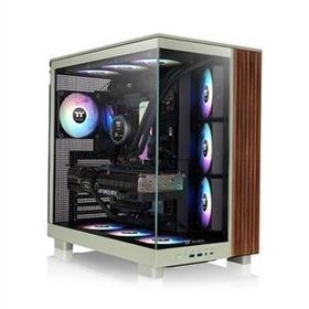 Thermaltake View 380 XL WS CA-11E-00MEWN-WS ARGB Fanlı Yeşil ATX Gaming Bilgisayar Kasası