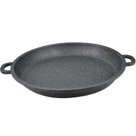 Thermoad 36 cm Gri Döküm Granit Gözleme Tavası