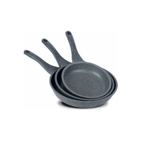 Thermoad 3'lü Granit Döküm Tava Seti