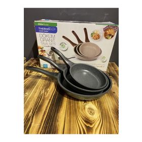 Thermoad 3'lü Granit Döküm Tava Seti