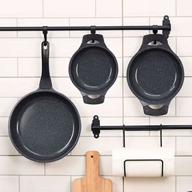 Thermoad Flora Serisi 3 Parça Gri Tava Sahan Trio Set