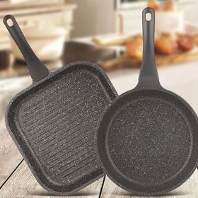 Thermoad Frapan 2 Parça Gri Tava Seti