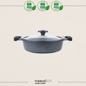 Thermoad Graneu 26 cm Gri Karnıyarık Tenceresi