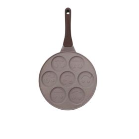 Thermoad Granit Döküm Vizon 28 CM Emojili Pankek Tavası