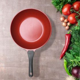 Thermoad Red Diamond 28 cm Wok Tava