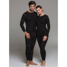 Thermoform Active Unisex Siyah Termal Takım İçlik