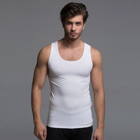 Thermoform Bambu Beyaz Erkek Atlet