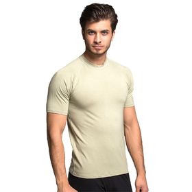 Thermoform Bambu Kum Erkek V Yaka T-shirt