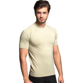 Thermoform Bambu Kum Erkek V Yaka T-shirt