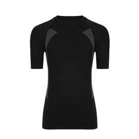 Thermoform Extreme PP Erkek Seamless Siyah Termal T-Shirt