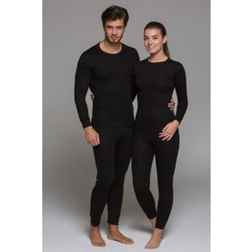 Thermoform Heavy Siyah Unisex Termal İçlik