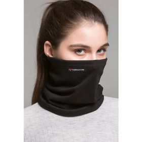 Thermoform Heavy Yetişkin Siyah Boyunluk Yüz Maskesi