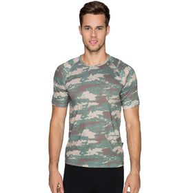 Thermoform HZT18025 Army Microfiber Yeşil Erkek T-Shirt