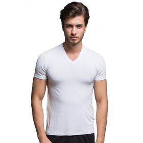Thermoform HZTP16007 Bambu V Yaka Erkek T-Shirt