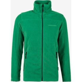 Thermoform HZTP19043 Fermuarlı Yaka Düz Yeşil Erkek Sweatmont